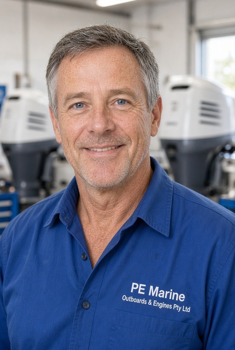 senior technician for PE Marine Outboards & Engines Pty Ltd
